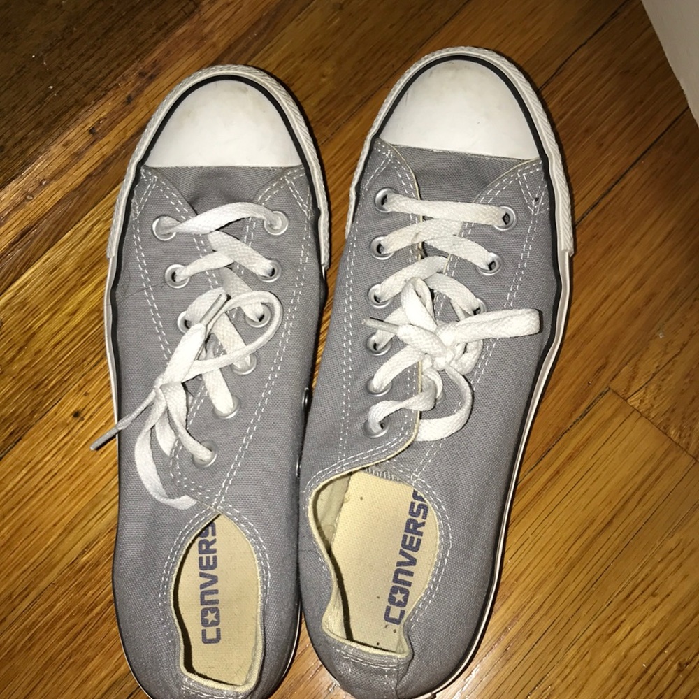 Grey Converse All Star Low Top